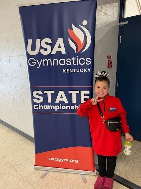 Sophie Vail Mae USA Gymnastics Kentucky State Championship